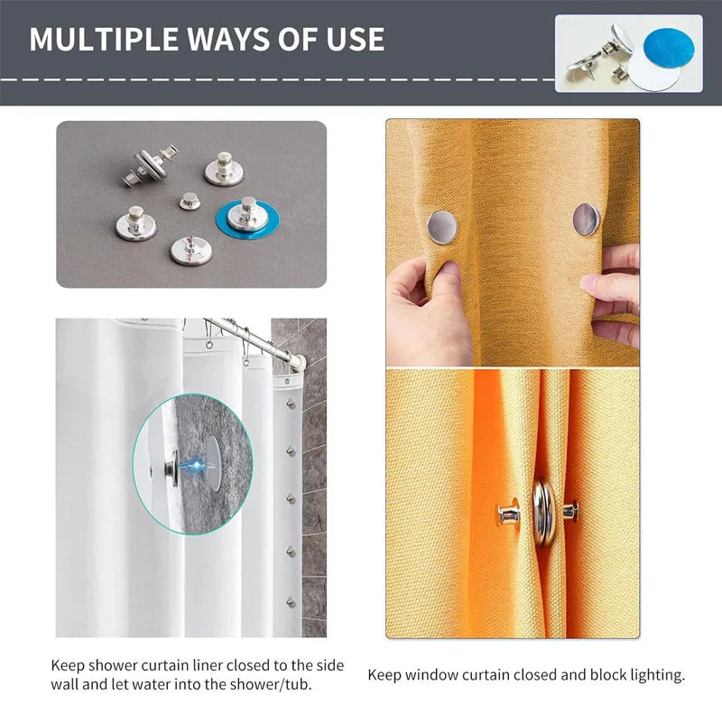 Magnetic Curtain Clips