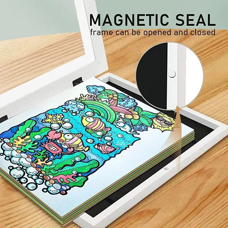 Magnetic Kids Art Frame